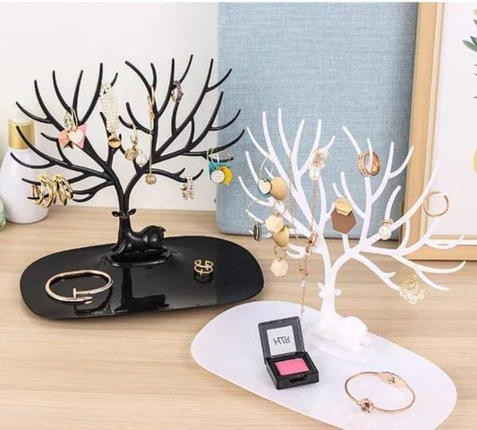 Deer Earrings Necklace Ring Jewelry Stand