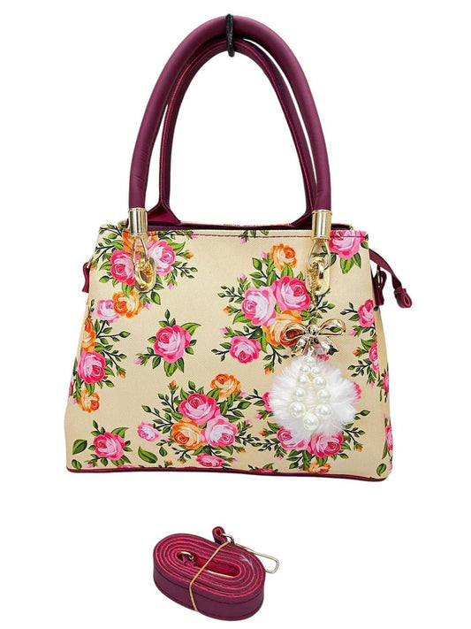 Women Canvas Printed Shoulder Bag