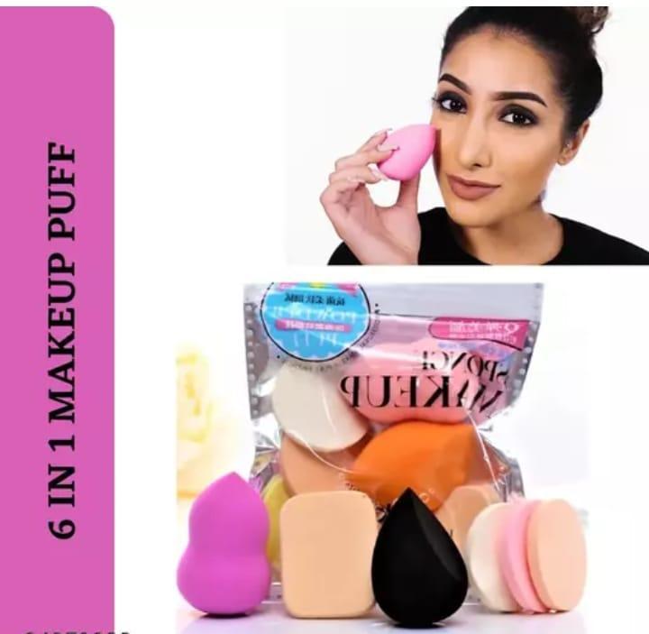 Makeup Beauty Blender Foundation Sponge Pack of 6