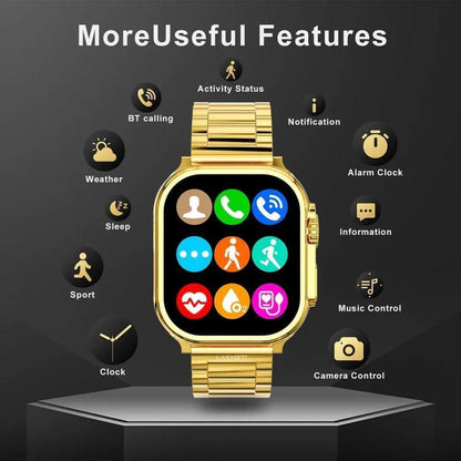 24K Gold edition smart watch, pack of 10