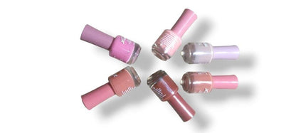 Matte Peel of Nail Polish, Pack Of 6