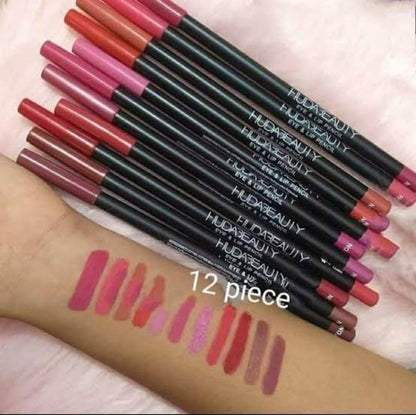 Lip Pencils Pack Of 12