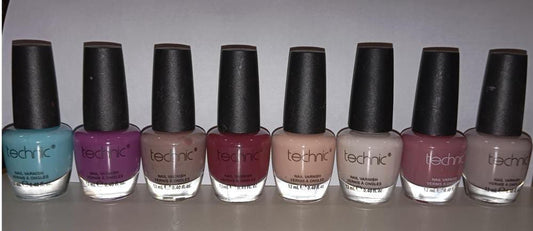 Nail Polish, Pack of 8