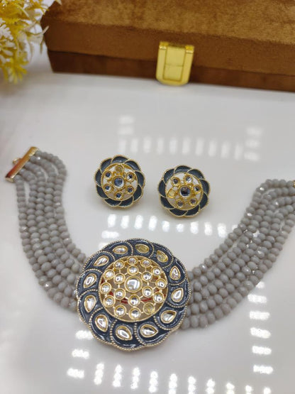 Kundan choker Necklace