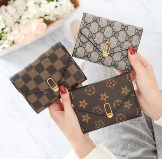 Women`s Leather cards carry Wallet