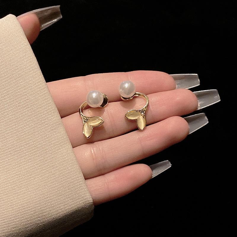 Funky Gold Plated Rhinestone Studs