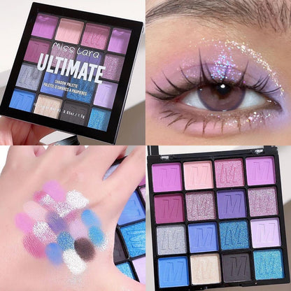 Matte And Glitter Eyeshadow Kit