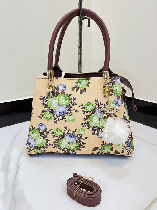 Women Canvas Printed Shoulder Bag