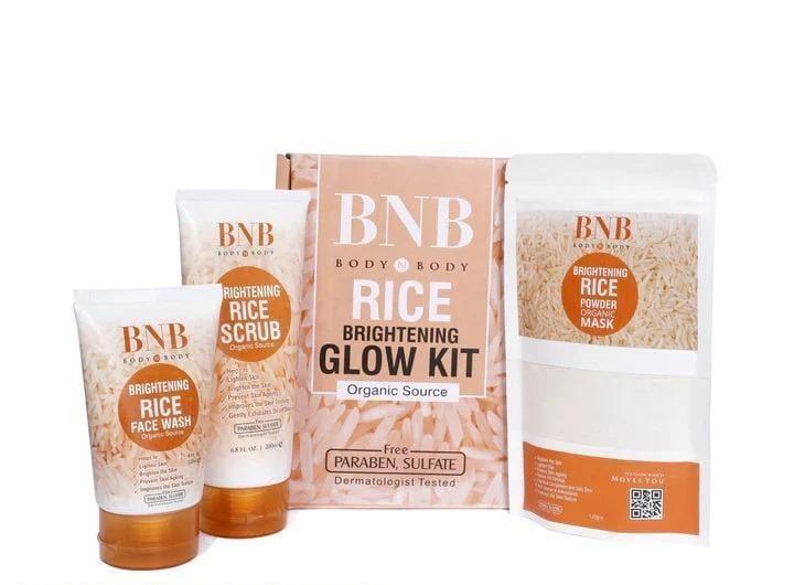 Rice Whitening And Glowing Facial Kit