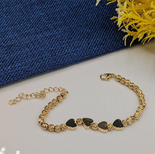 Classical Heart Shaped Chain Bracelet