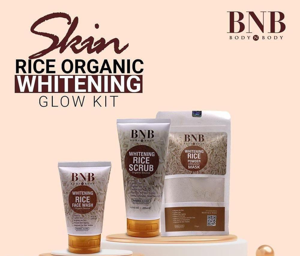 Rice Whitening And Glowing Facial Kit