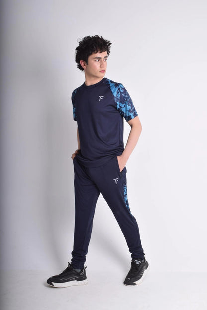 Men Cotton Printed Track Suit