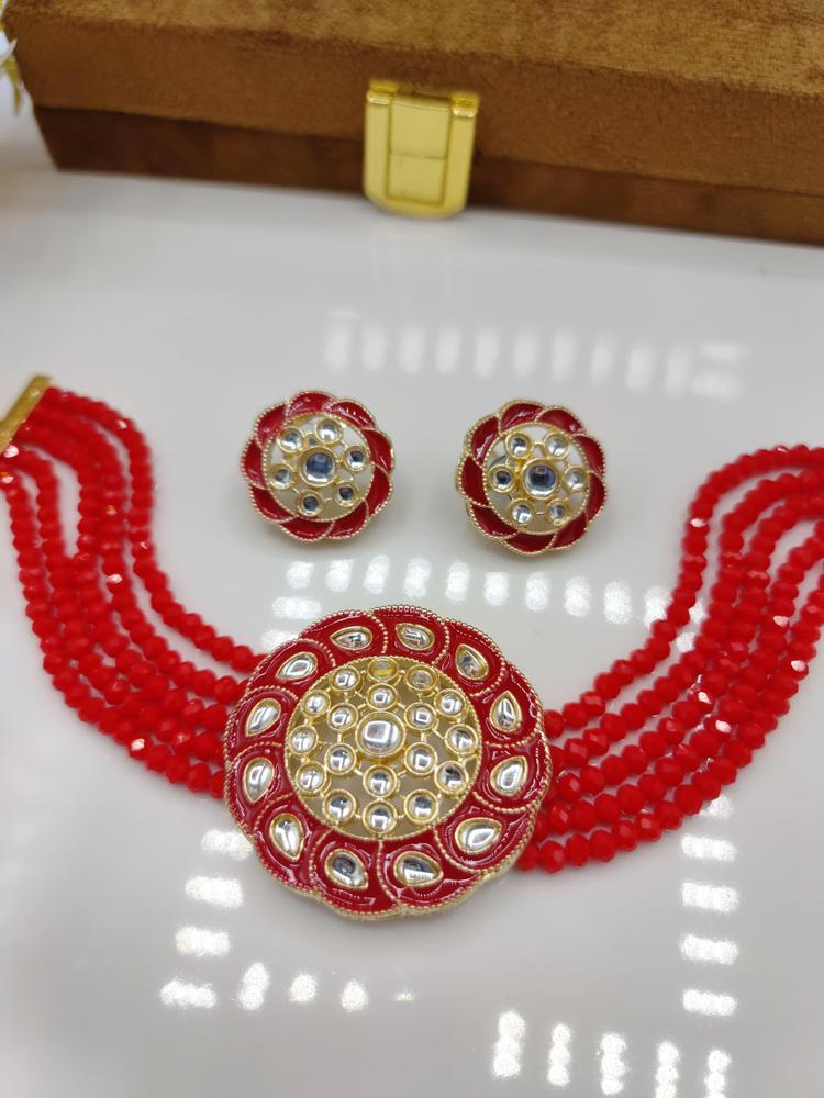 Kundan choker Necklace