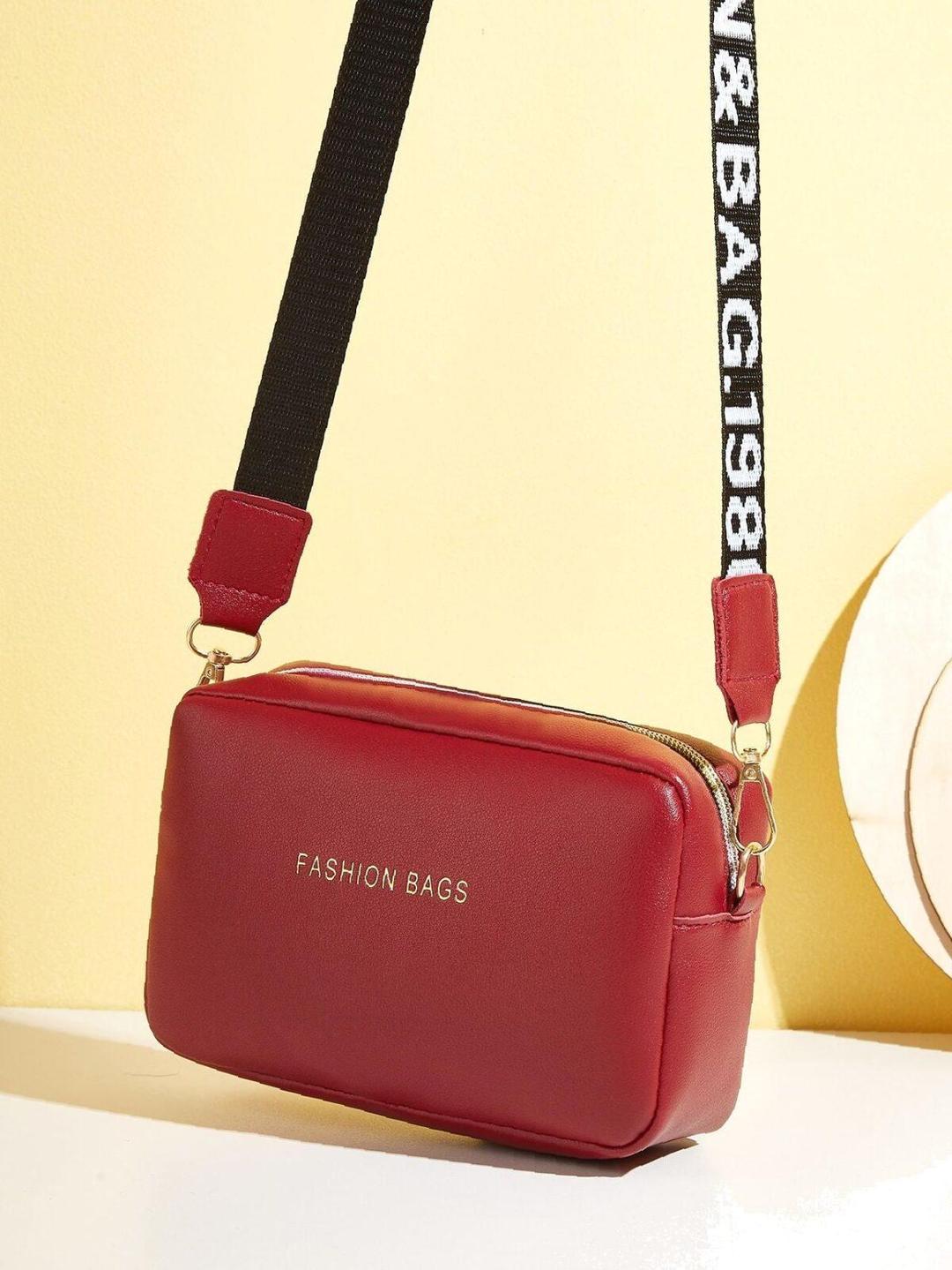 Girls`s PU Leather printed shoulder bag