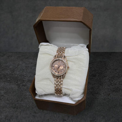 Diamond Stones Watch For Ladies