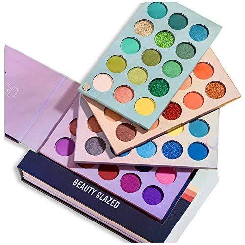 Eye Shadow 4 In 1 Palette, 60 Shades