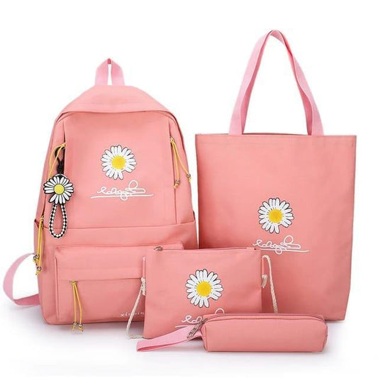 4 Pcs Backpack For Girls